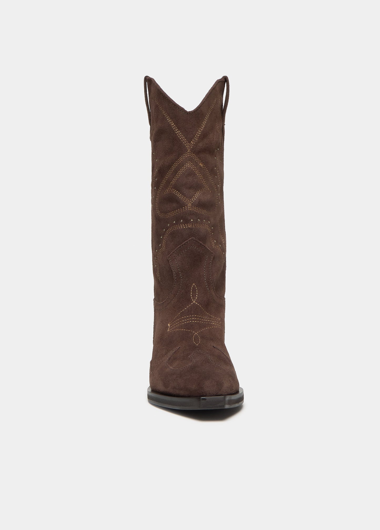 Bota cowboy piezas serraje