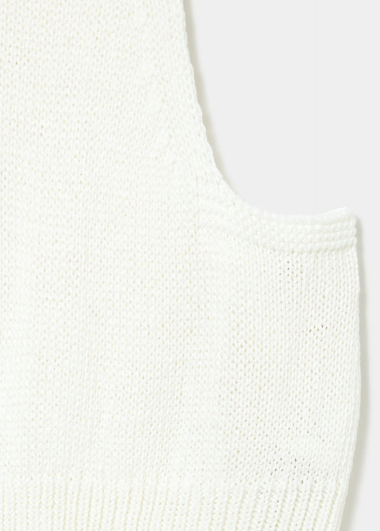 Top halter cuello cascada