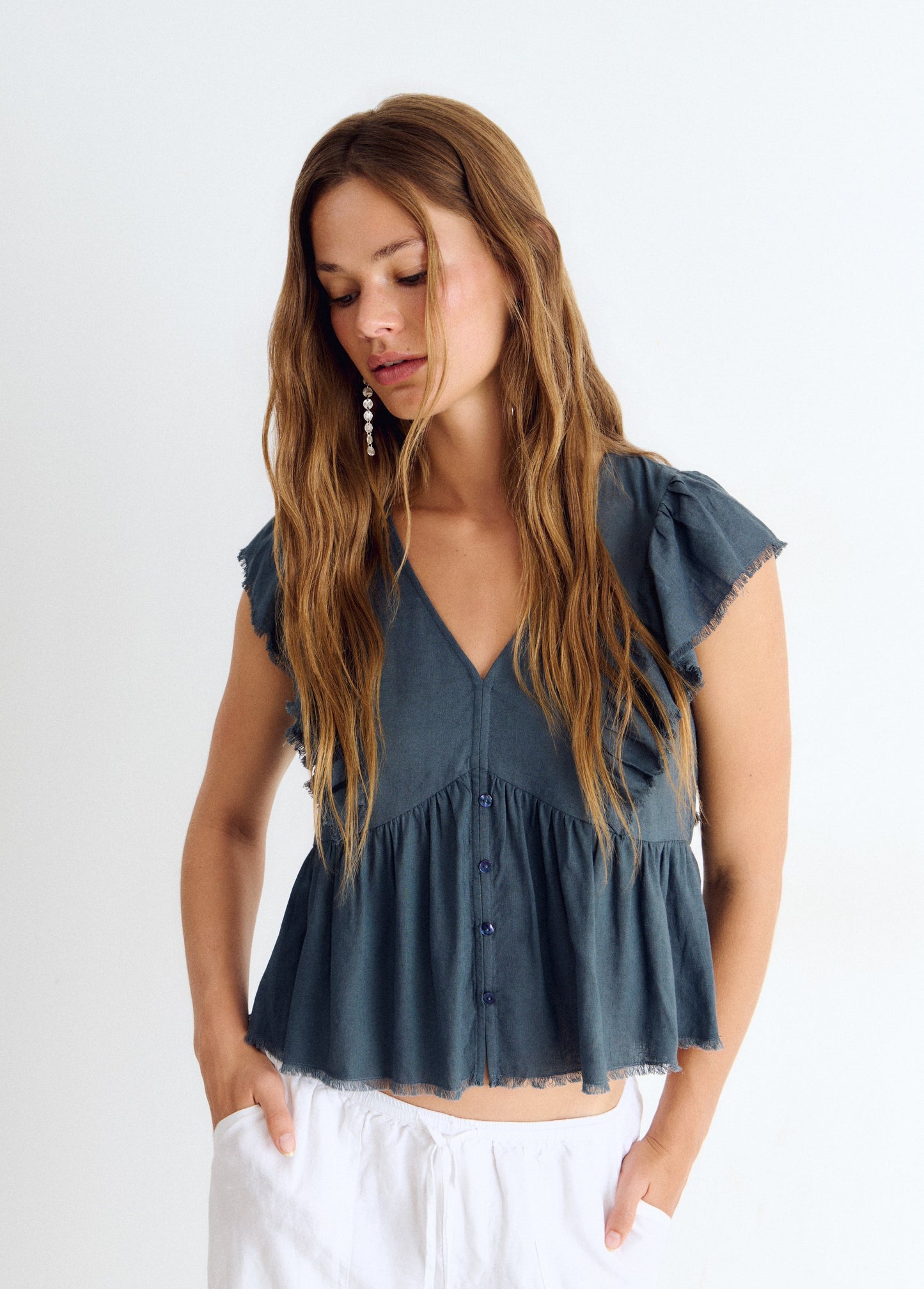 Blusa volante