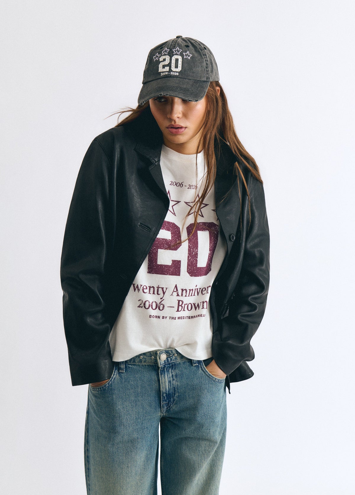 Gorra 20 aniversario tachas