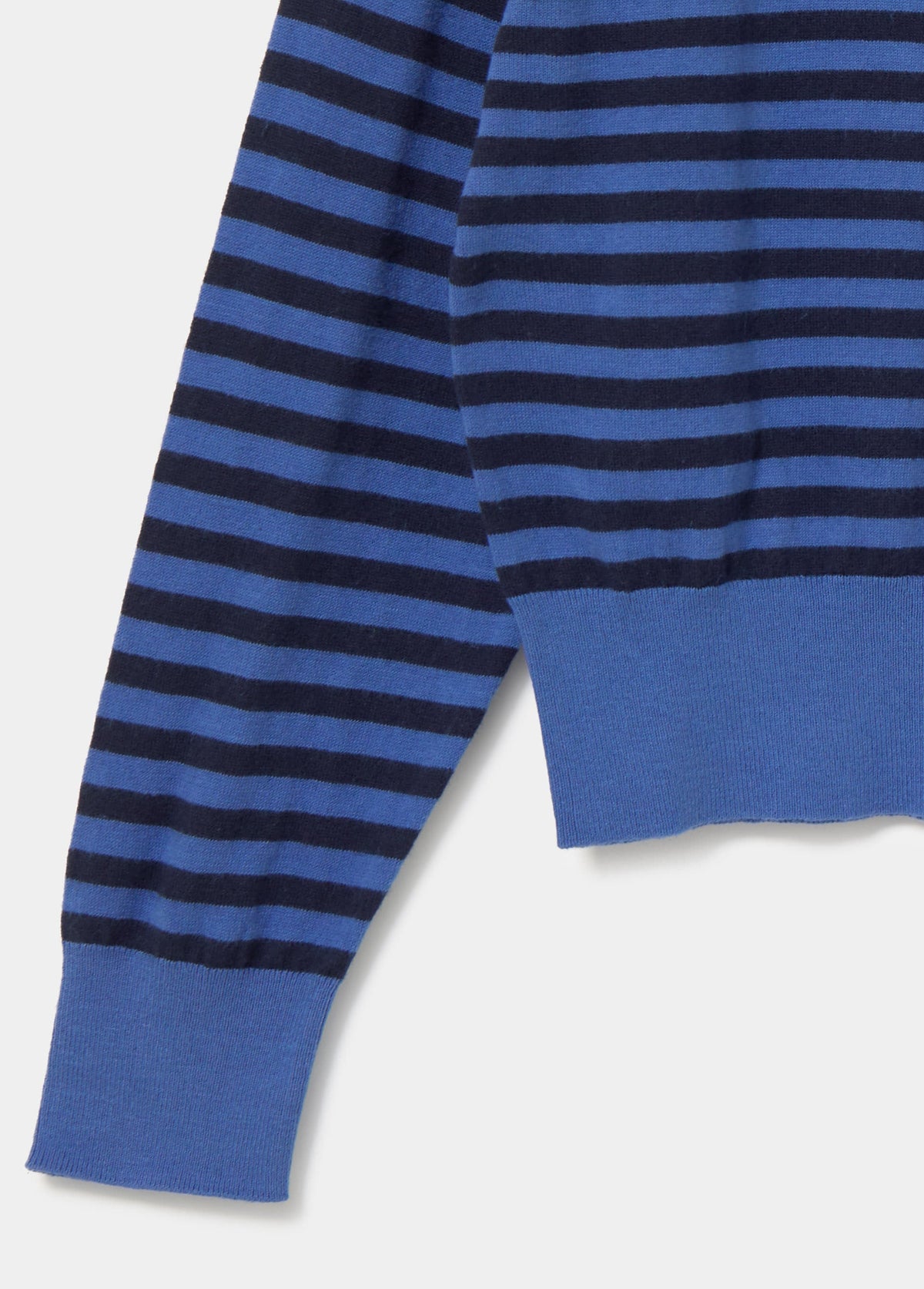Jersey cuello abierto rayas