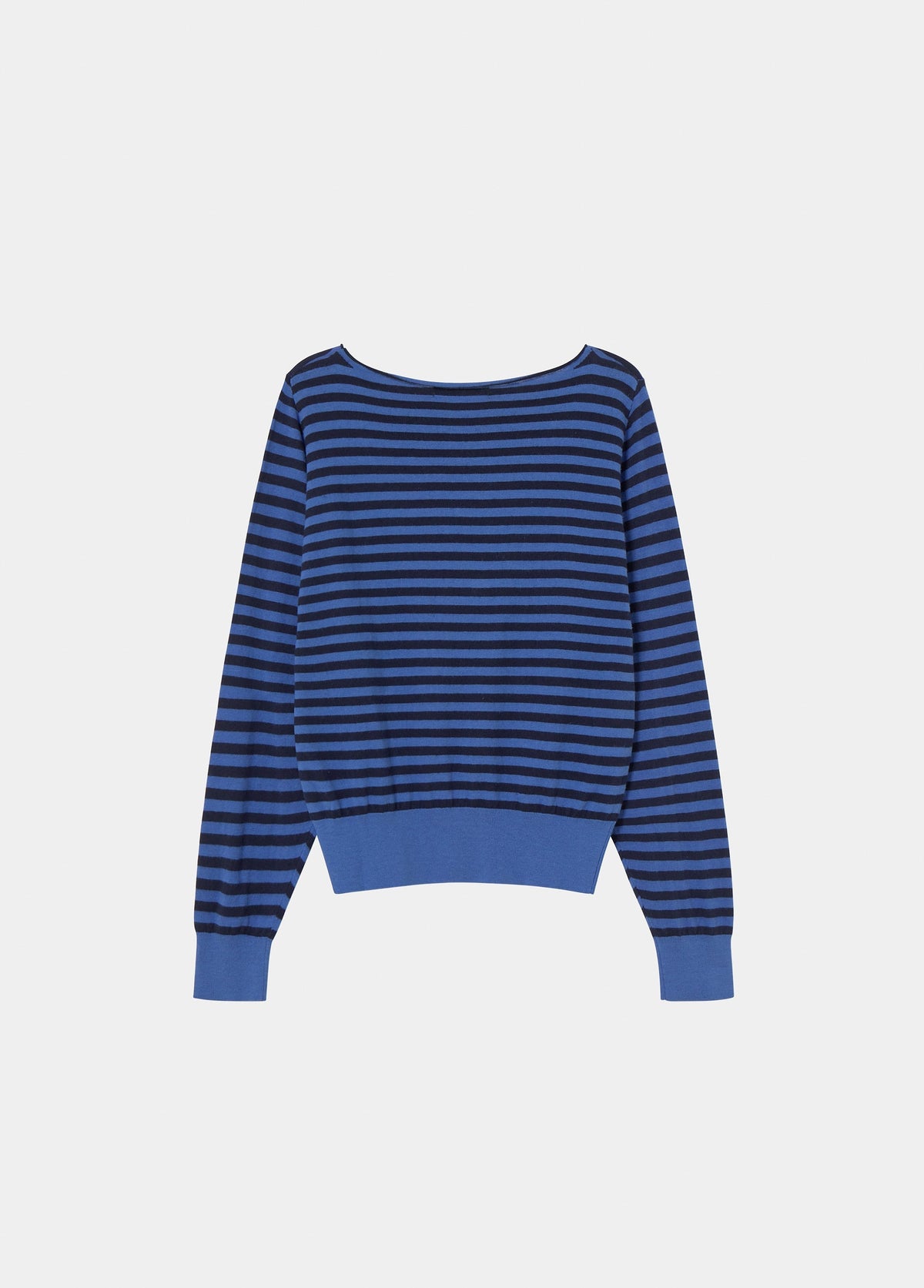Jersey cuello abierto rayas