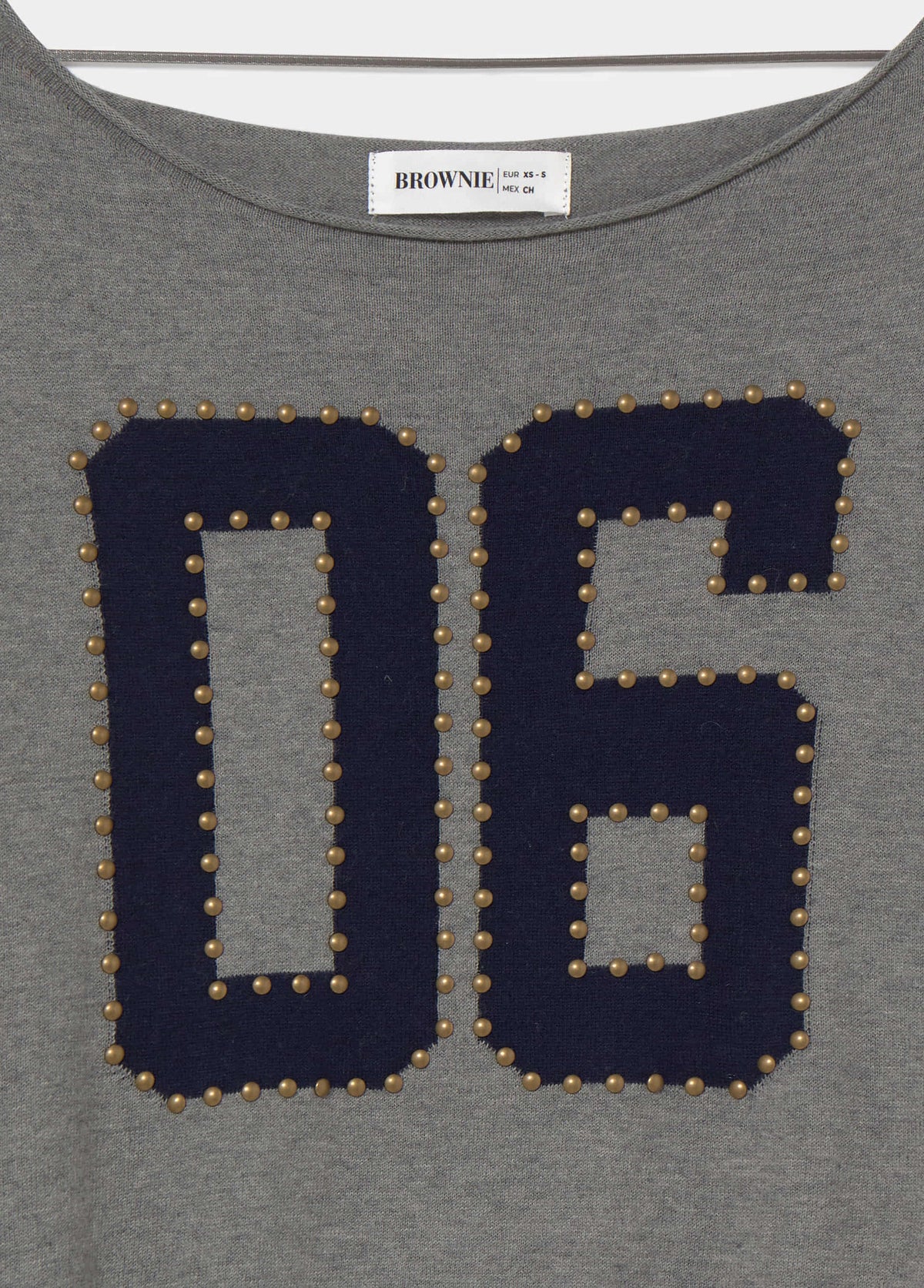 Jersey cuello abierto número