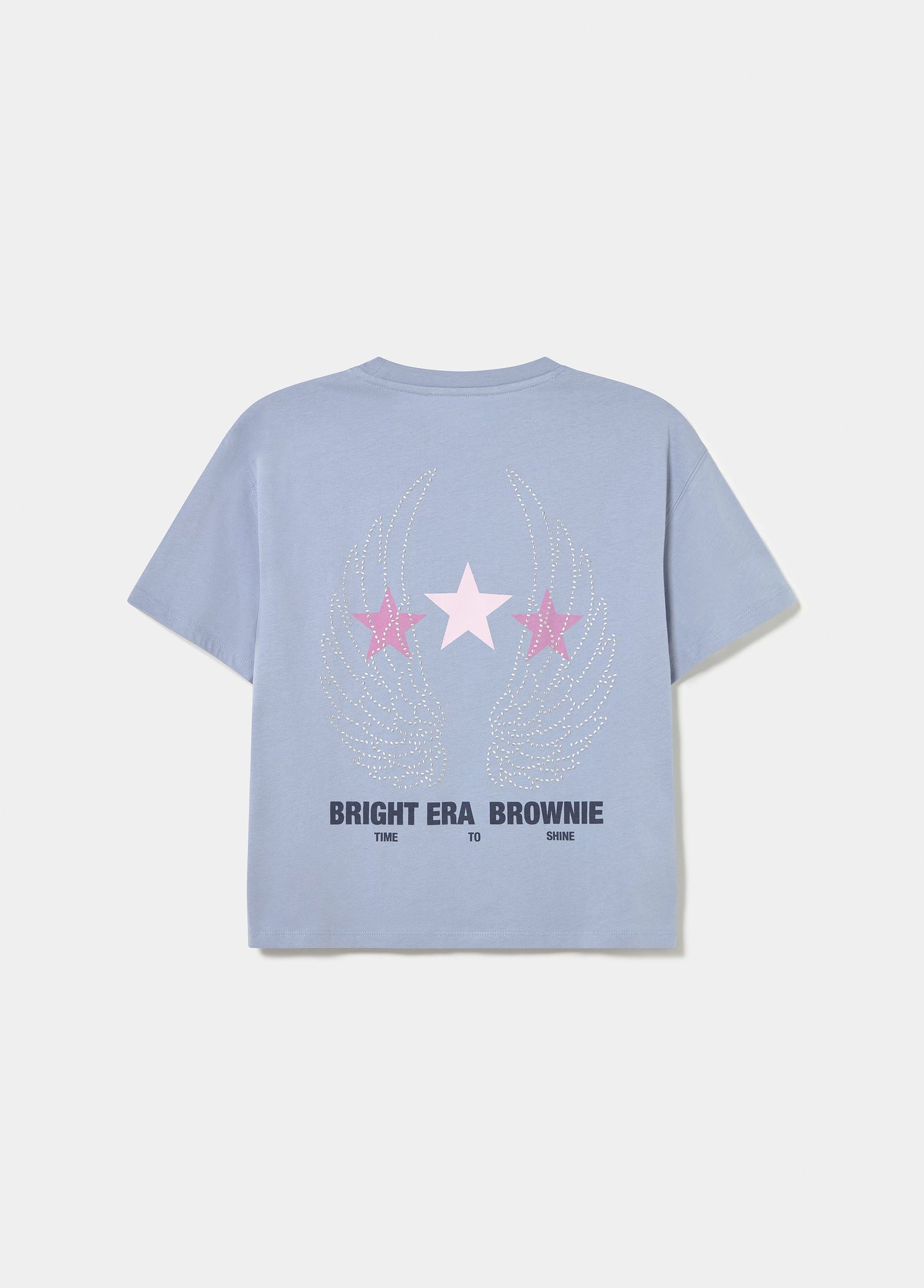 Camiseta alas tachas