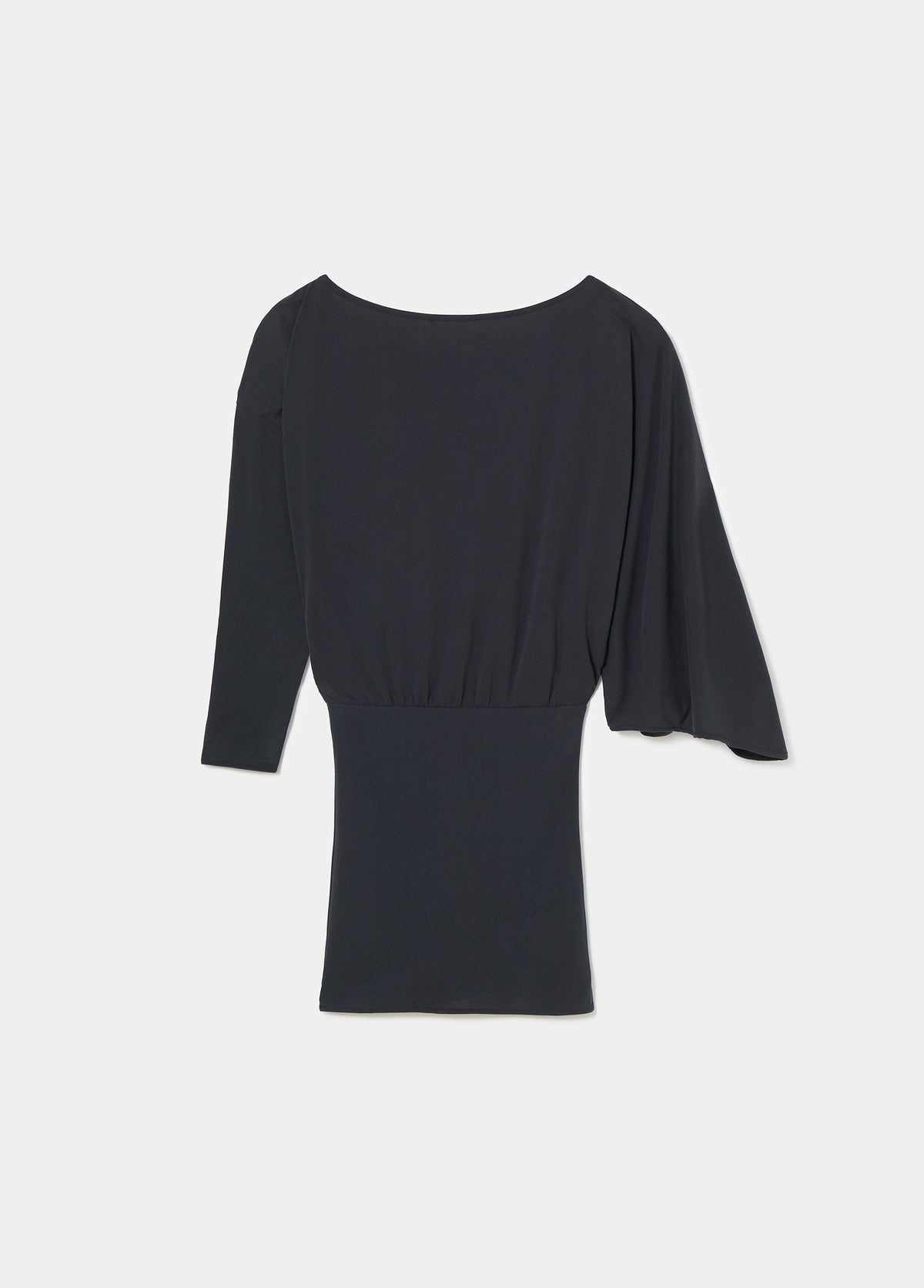 Vestido cupro manga capa