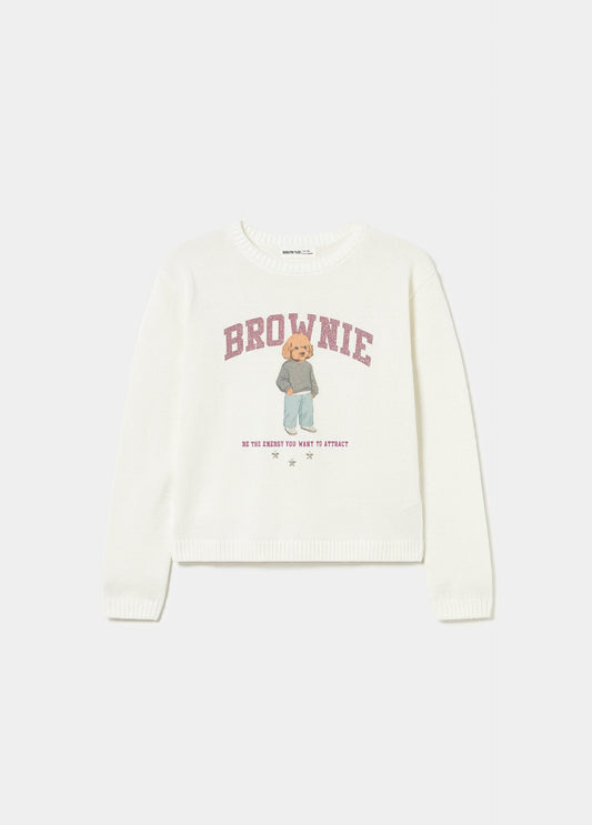 Jersey print perrito brownie