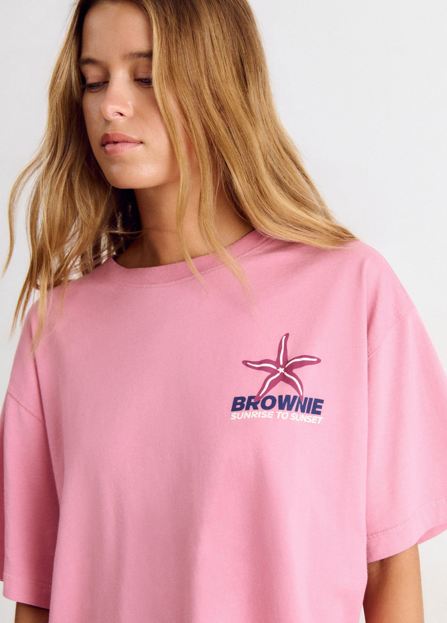 Camiseta print marino