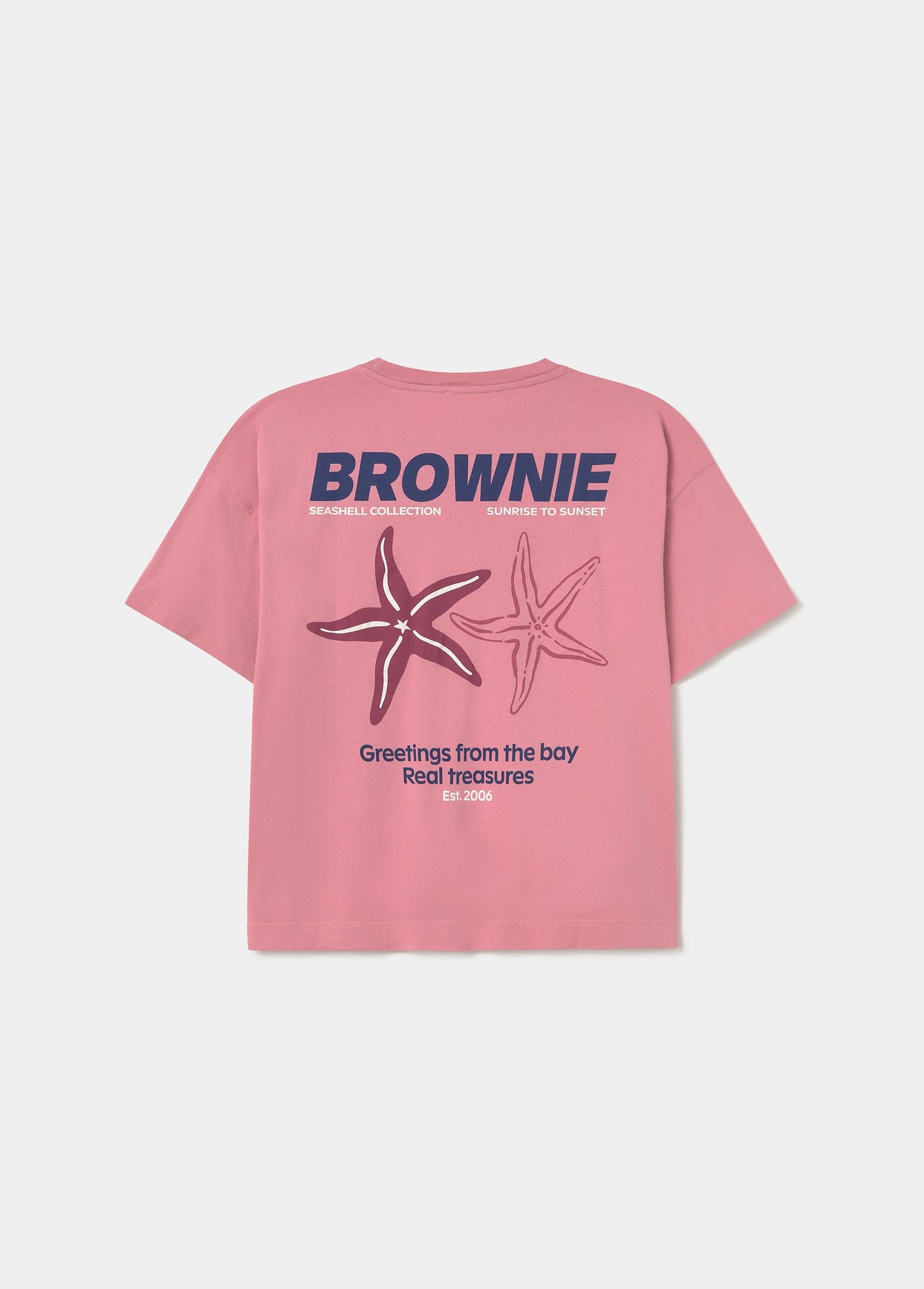 Camiseta print marino