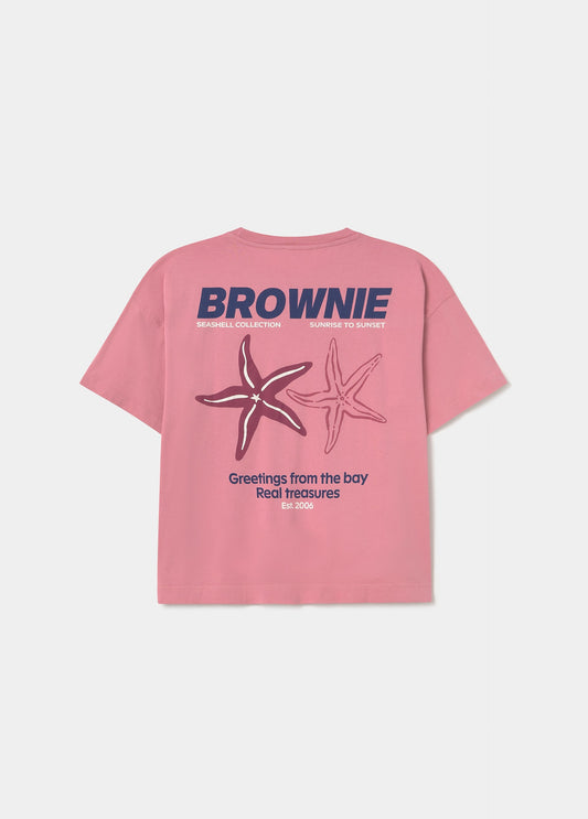 Camiseta print marino