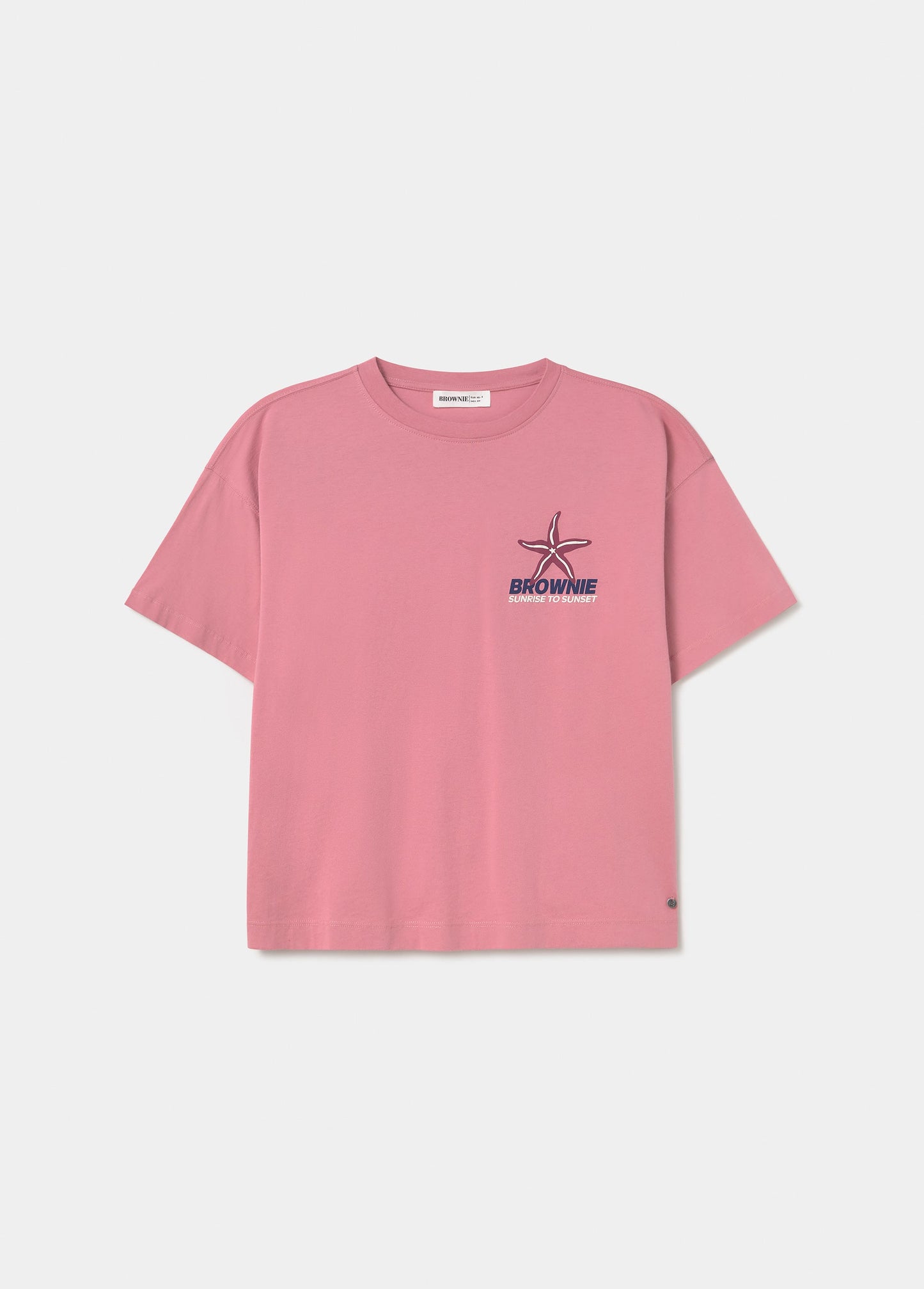 Camiseta print marino