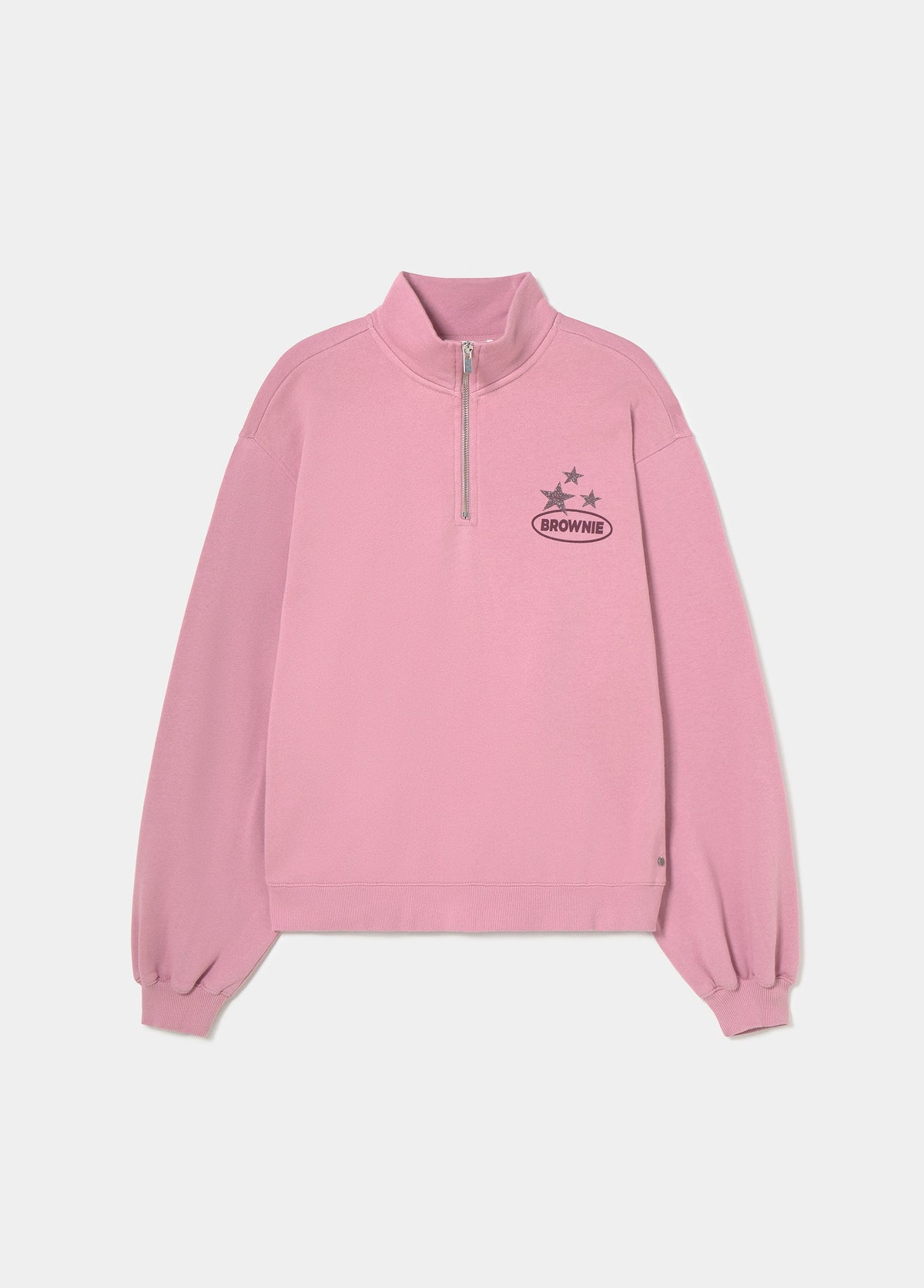 Sudadera cremallera print