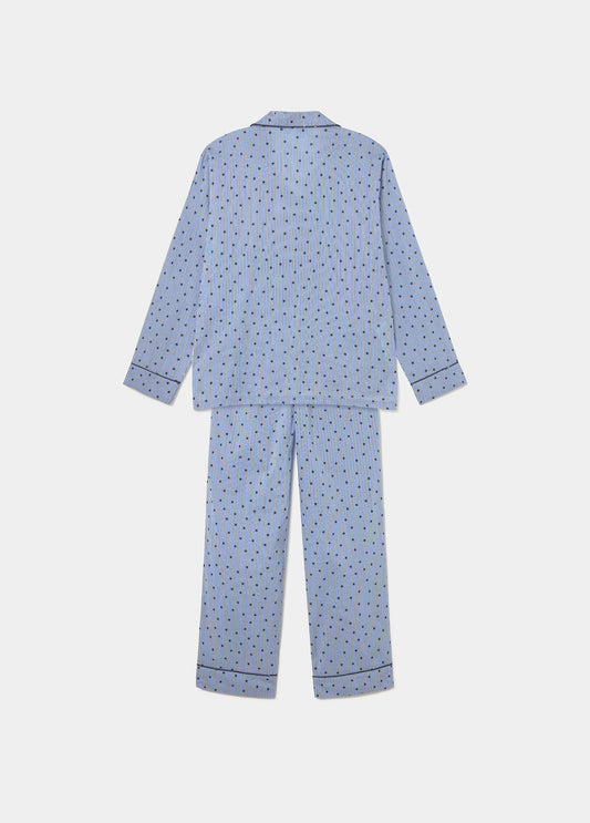 Pijamas rayas azul