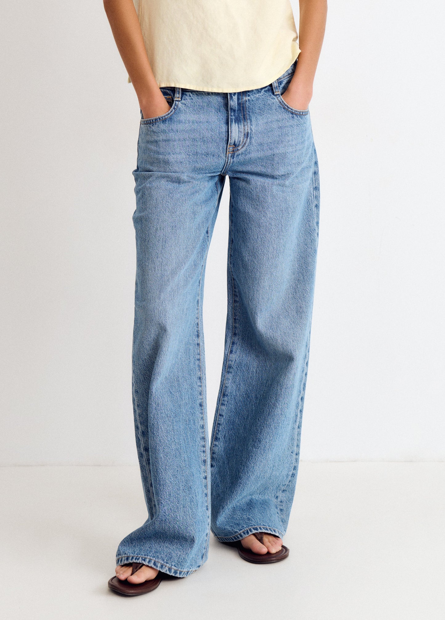 Jeans 5 bolsillos basico