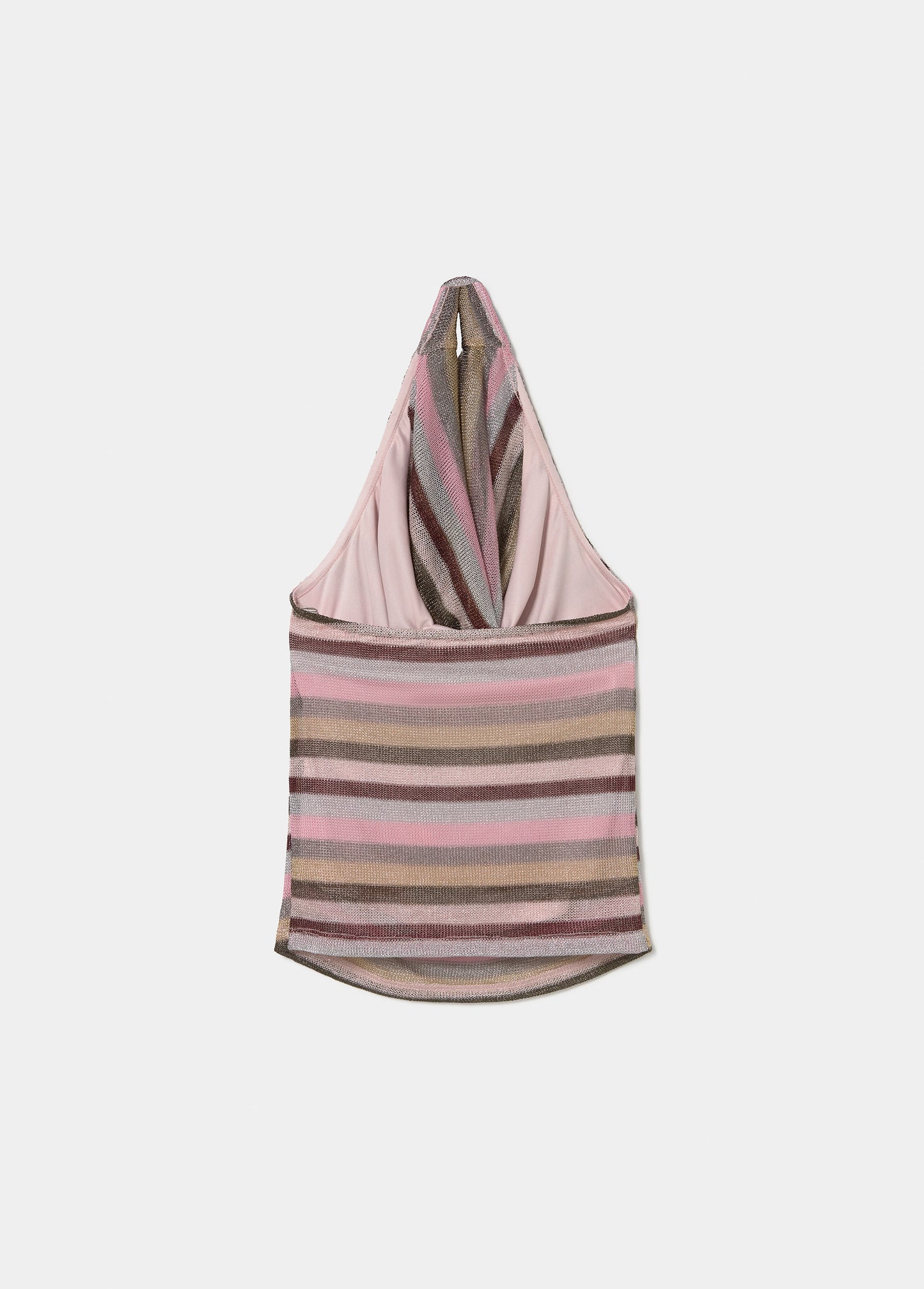 Top halter rayas