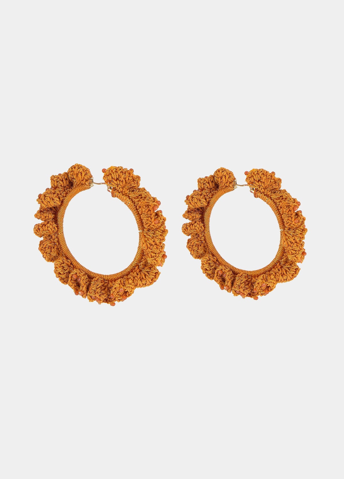 Pendientes aros beads