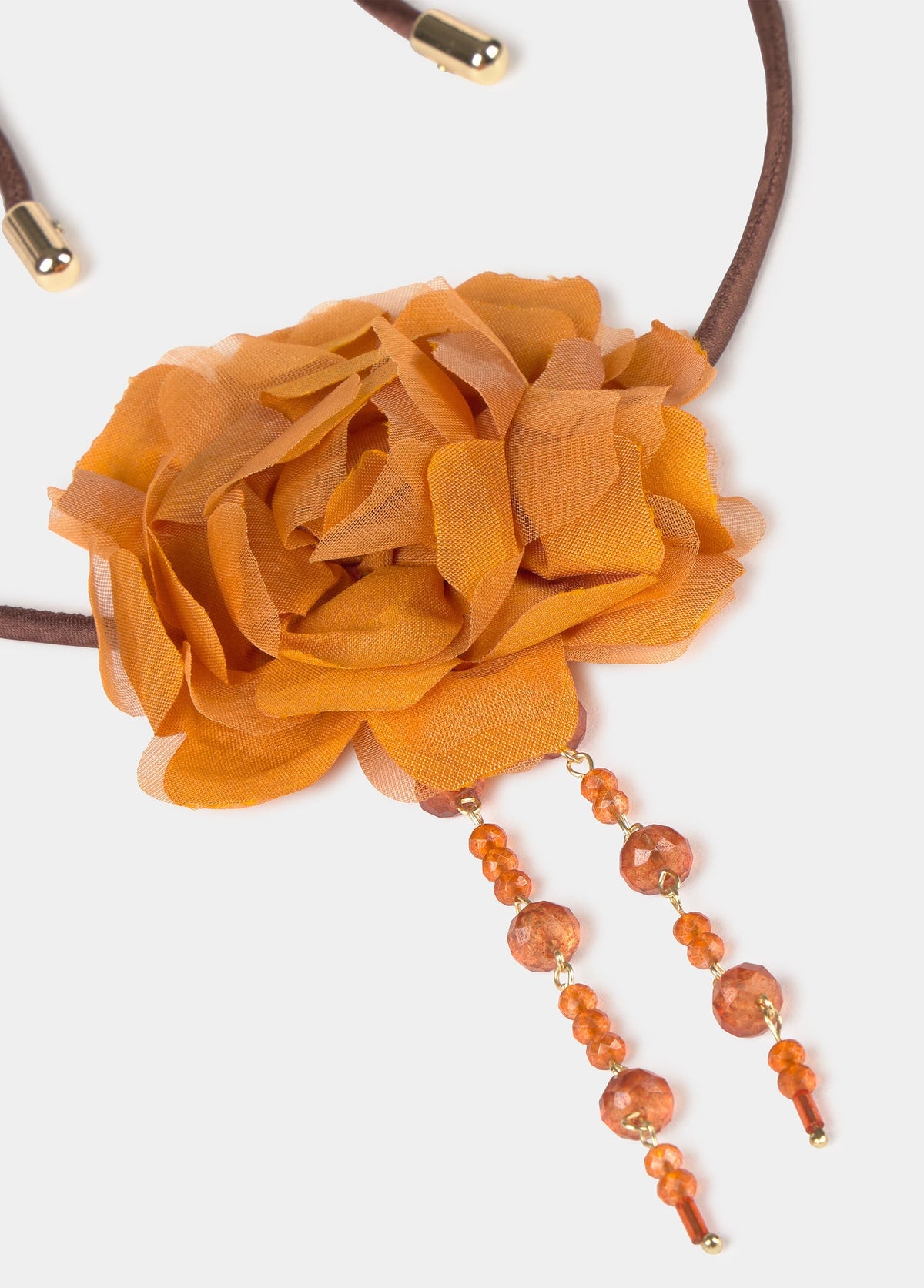 Choker flor cascada