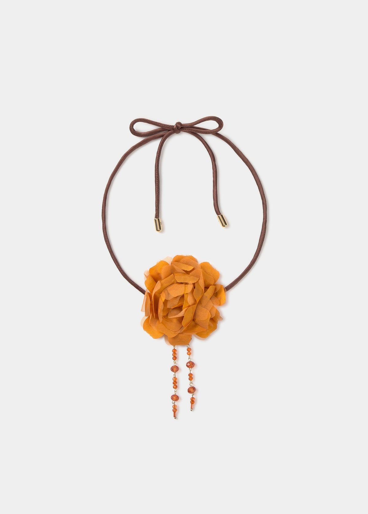 Choker flor cascada