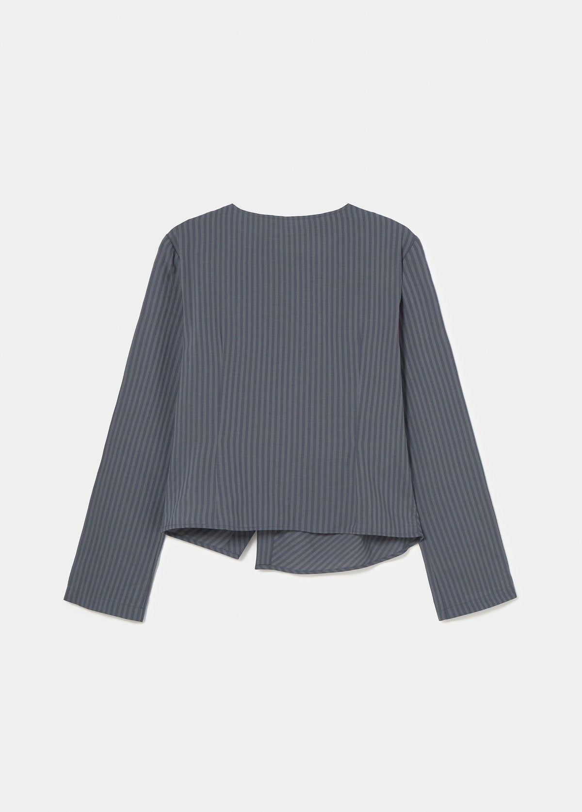 Blusa rayas botones cruzados
