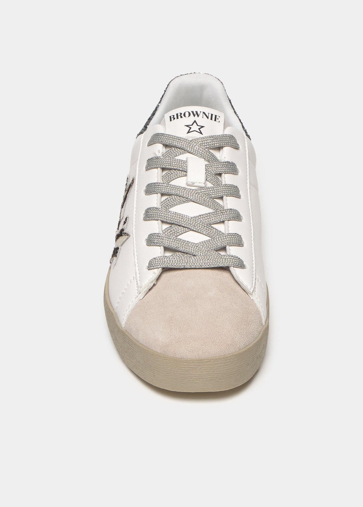 Zapatilla glitter animal print