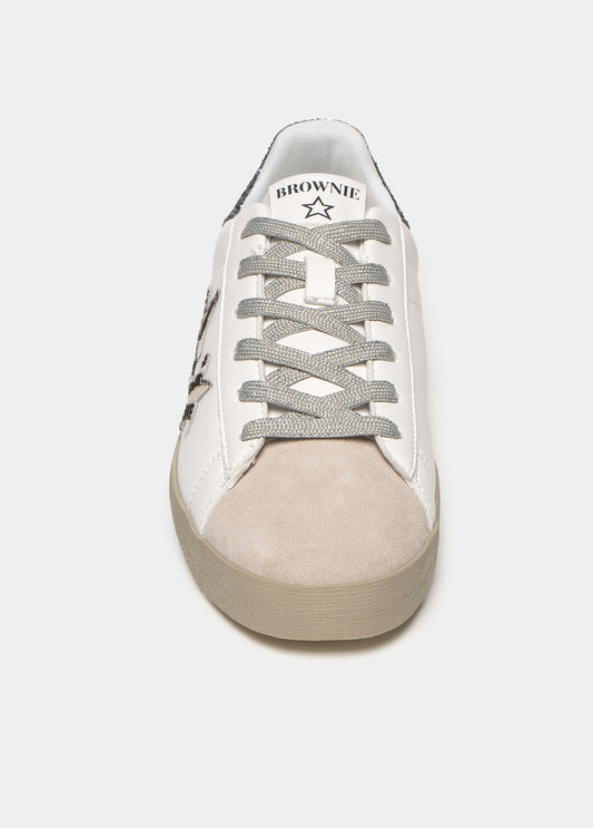 Zapatilla glitter animal print