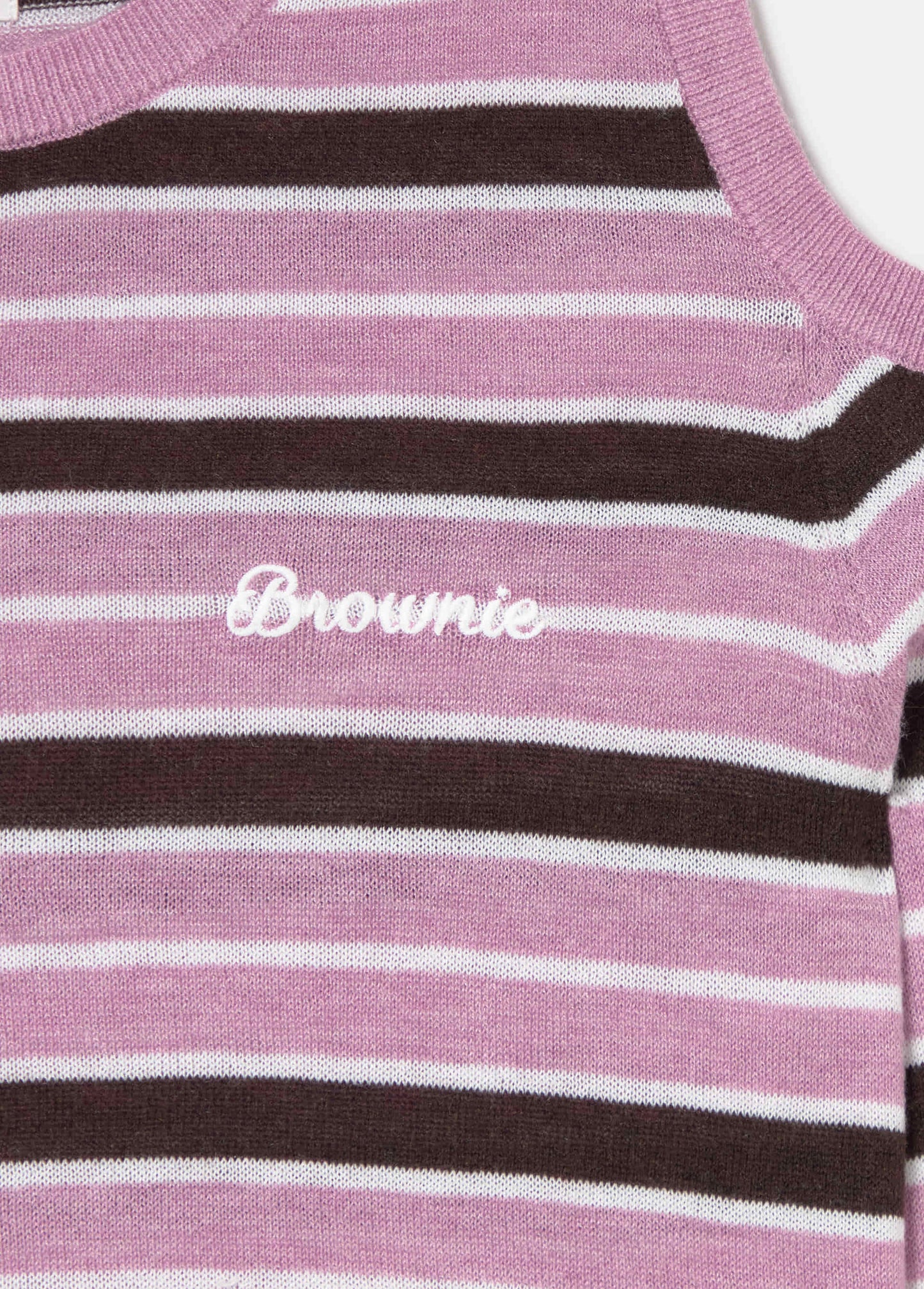 Jersey hombros descubiertos rayas