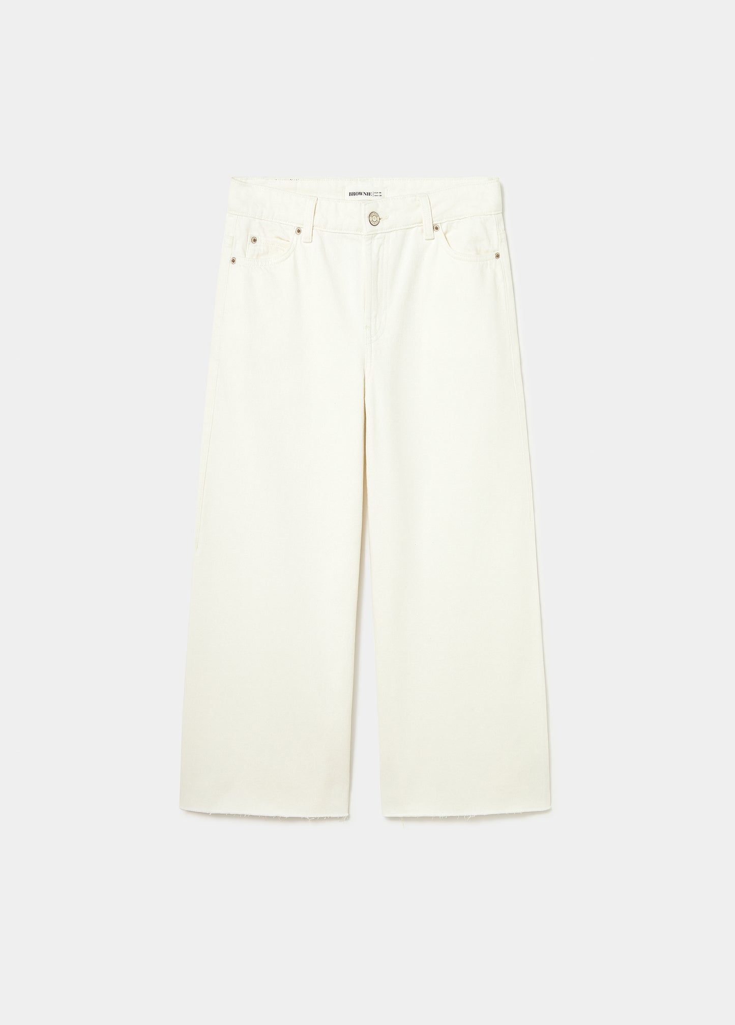 Pantalon culotte cropped