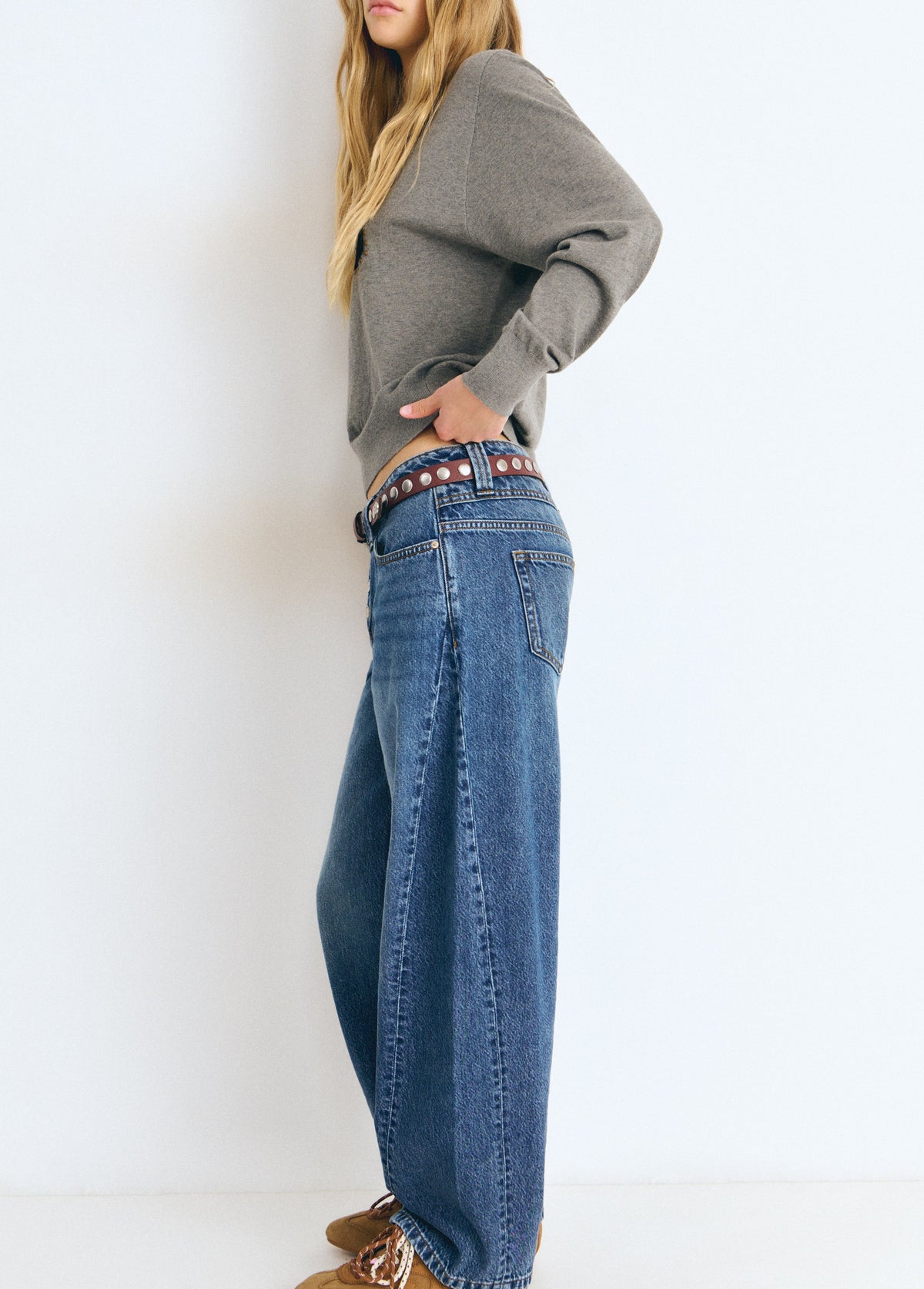Pantalón barrel