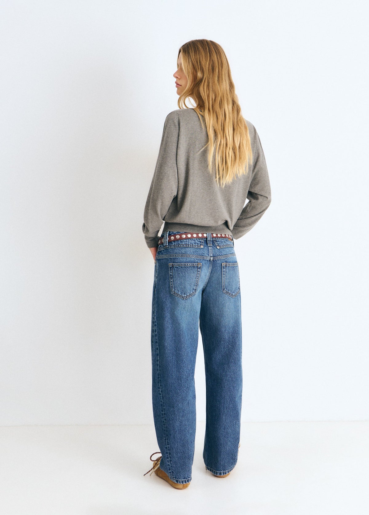 Pantalón barrel