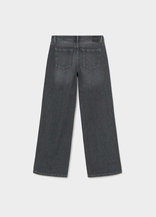 Jeans básico tiro medio