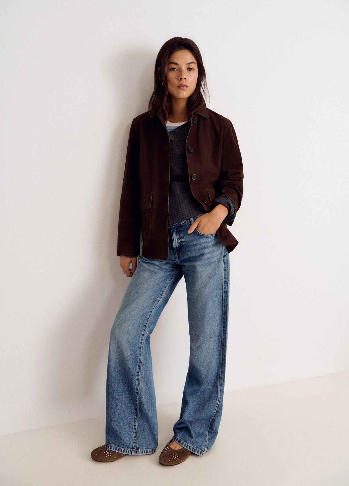 Chaqueta ante piel
