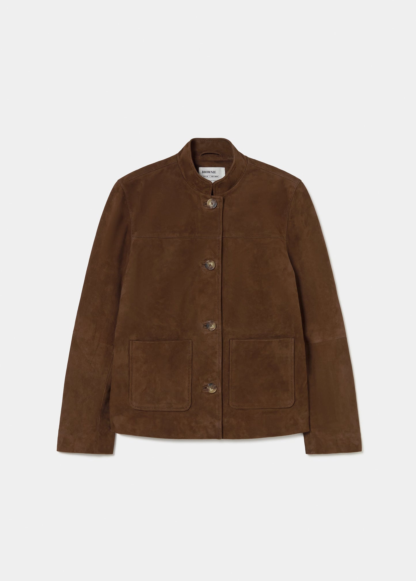 Chaqueta cuello mao piel