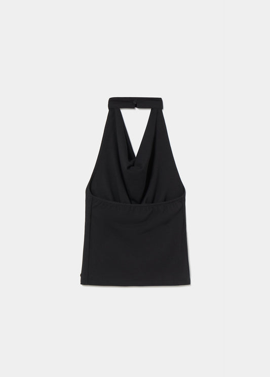 Top halter cascada choker