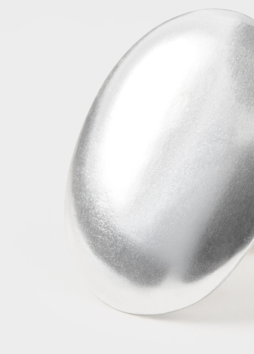 Anillo ovalado plata