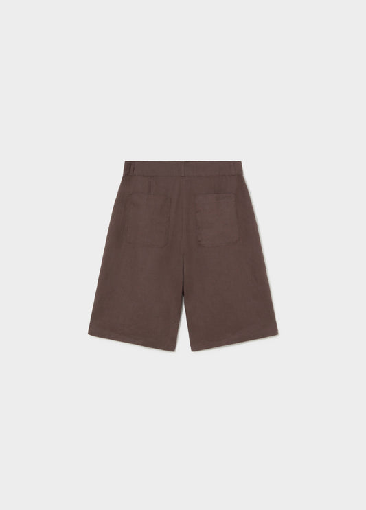 Bermuda larga 100% lino