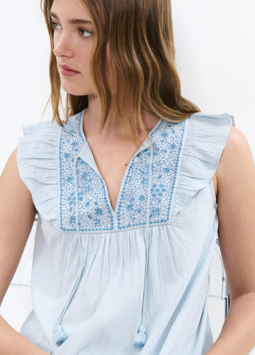 Blusa bordado