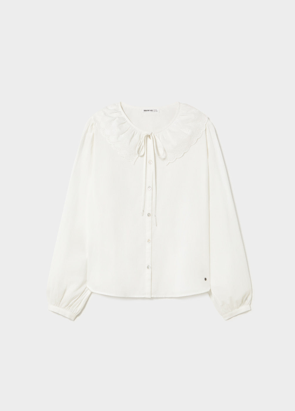 Blusa bordados lazo