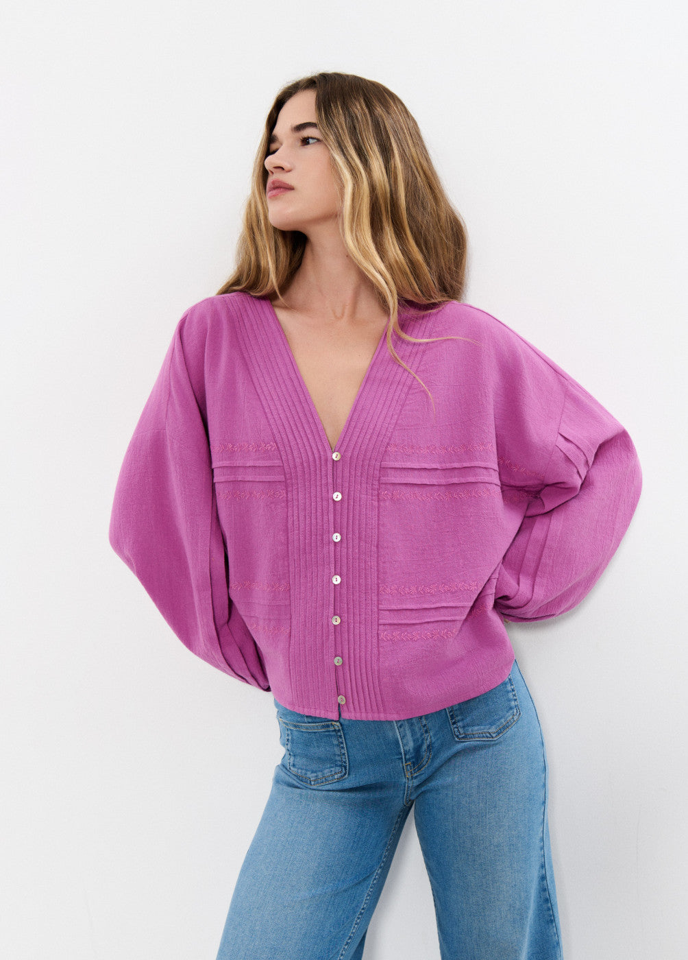 Blusa bordados