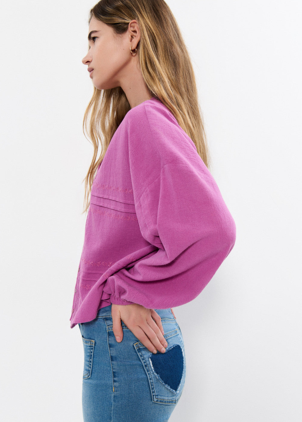 Blusa bordados