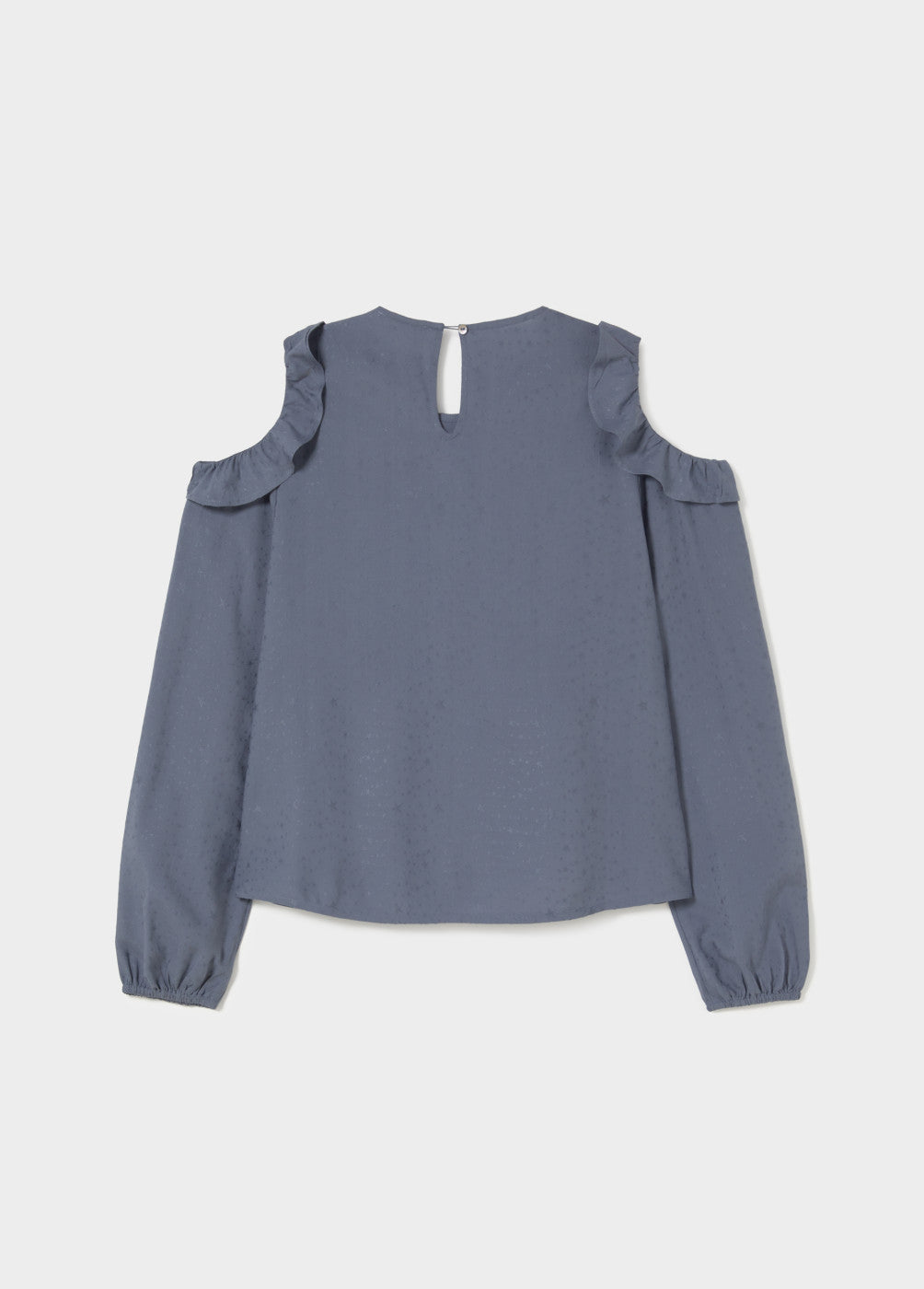 Blusa cut out volantes