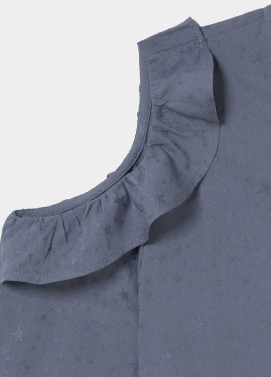 Blusa cut out volantes