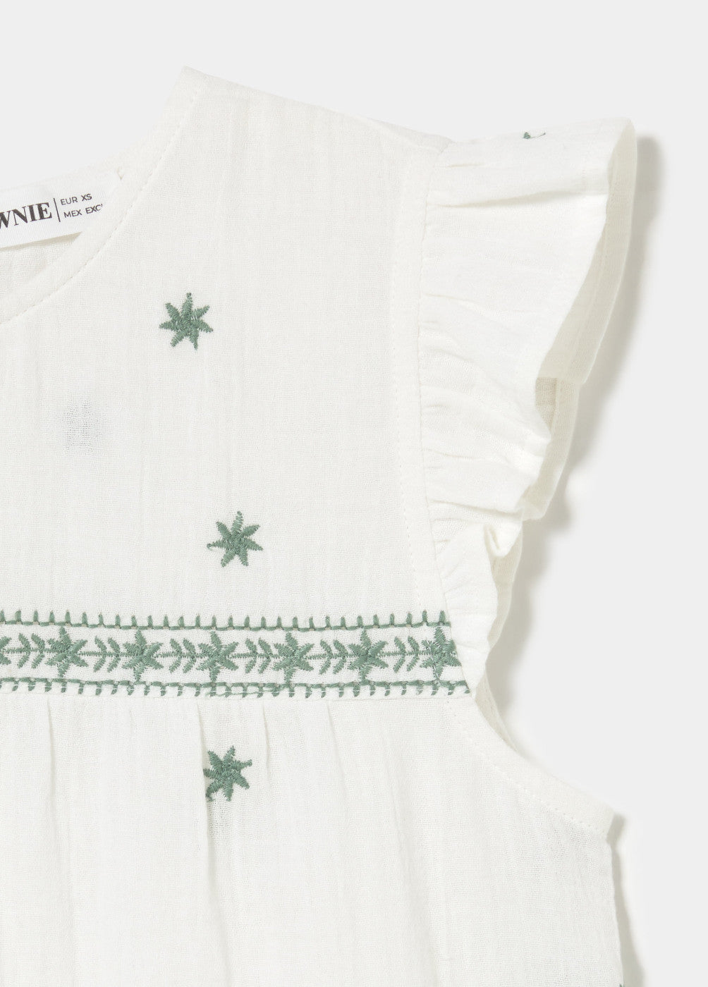 Blusa dobetela bordados