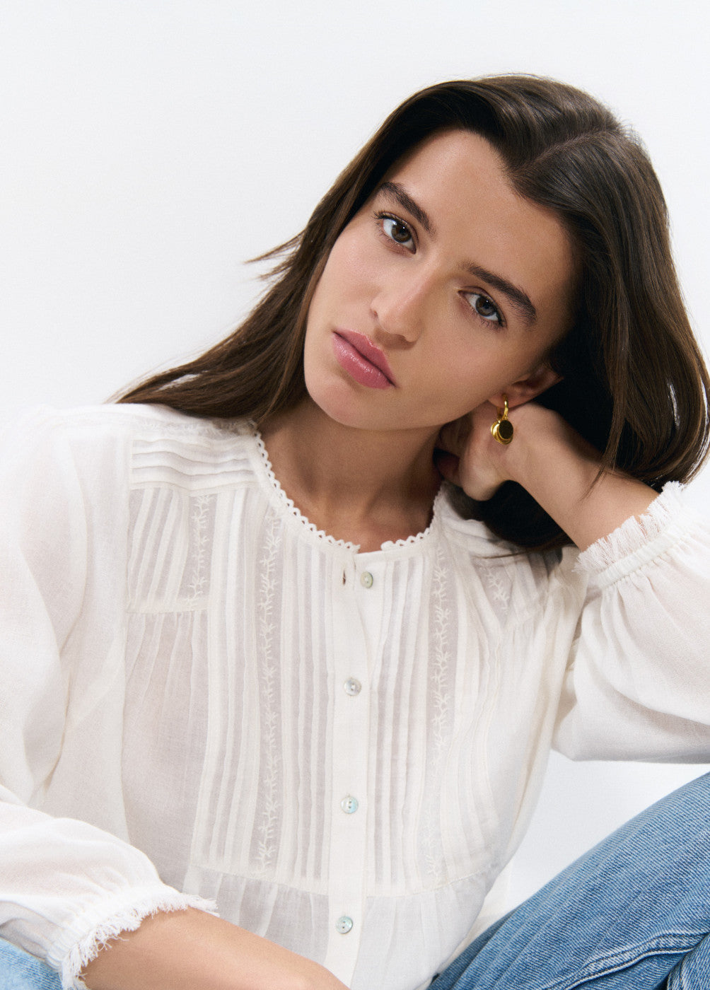 Blusa romántica