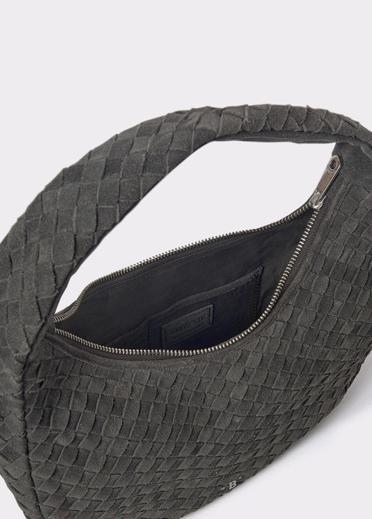 Bolso hombro piel trenzado