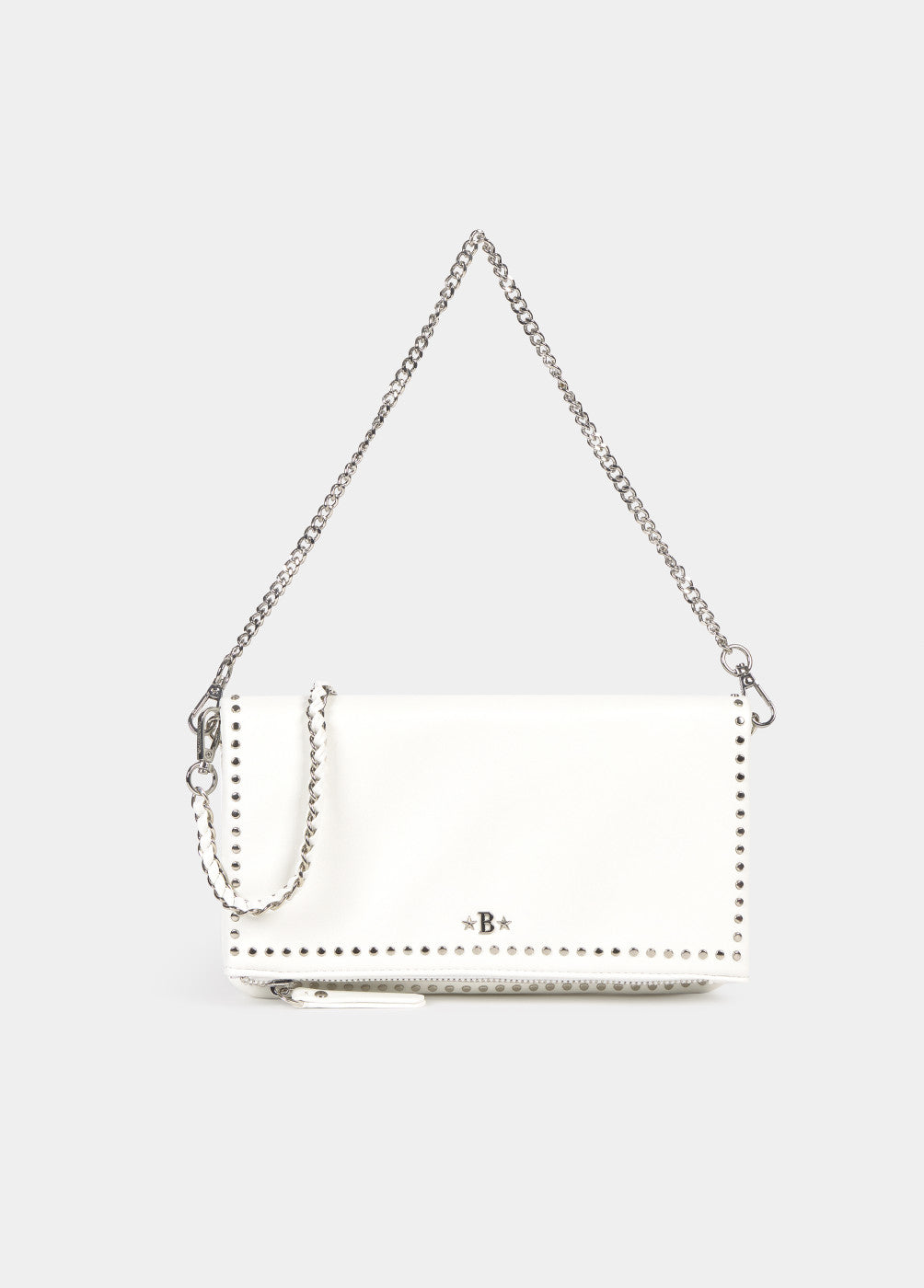 Bolso solapa tachitas