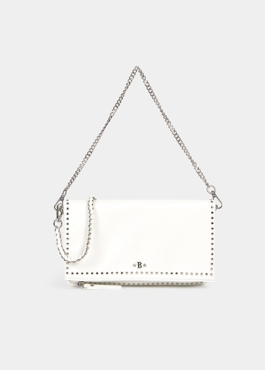 Bolso solapa tachitas