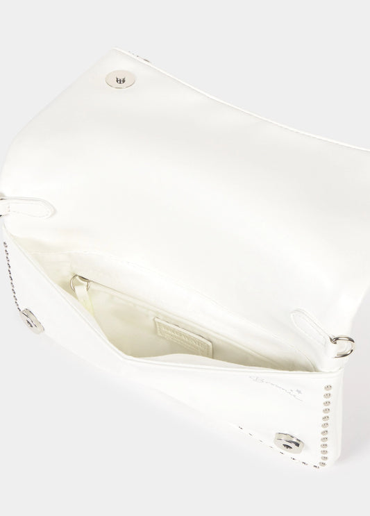 Bolso solapa tachitas