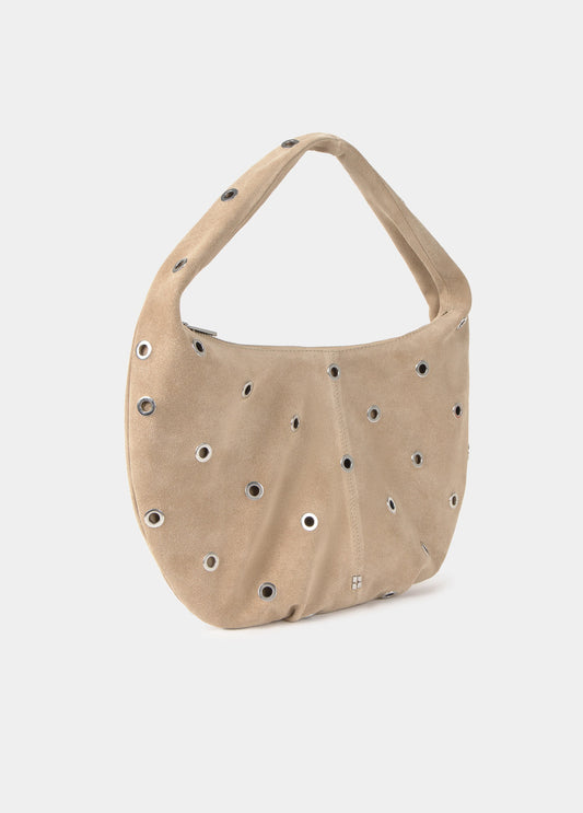 Bolso tachas grande cuero