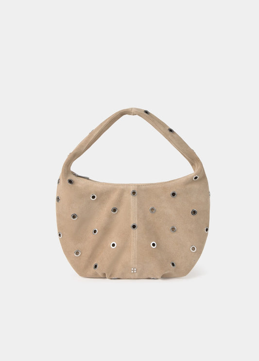Bolso tachas grande cuero
