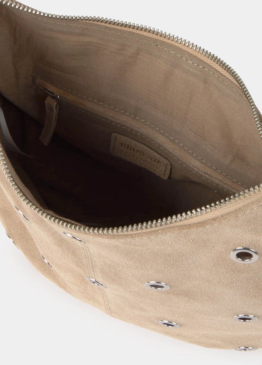 Bolso tachas grande cuero