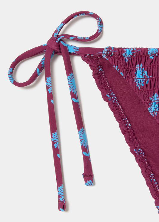 Braguita smock estampada